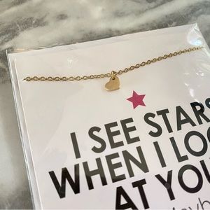 Dainty Gold Heart Necklace